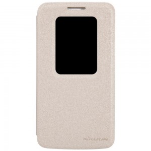 LG G2 Mini - etui na telefon - Nillkin Sparkle złote