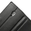 HTC Desire 500 Portfel Etui – Litchi Czarne