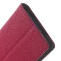 HTC Desire 610 Portfel Etui – Fancy Ciemny Różowy