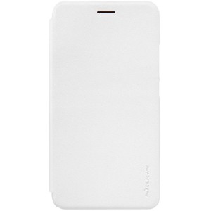 Huawei Y6 Pro - etui na telefon i dokumenty - Nillkin Sparkle białe