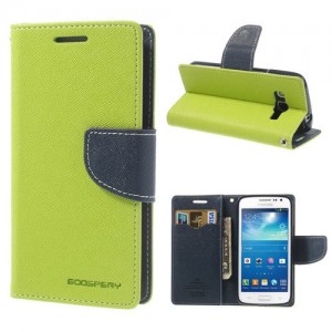 Samsung Galaxy Express 2 - etui na telefon i dokumenty - Fancy zielone