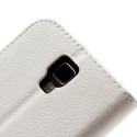 Samsung Galaxy S4 Active Etui – Litchi Białe