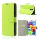 Samsung Galaxy S5 - etui na telefon i dokumenty - SK Style zielone