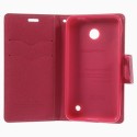 Nokia Lumia 630 / 635 Portfel Etui – Fancy Różowy