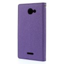 HTC Desire 516 Portfel Etui – Fancy Purpurowy