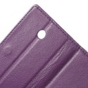 Nokia Lumia 630 Portfel Etui Litchi – Purpurowy