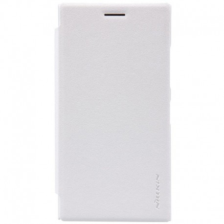 Nokia Lumia 730 / 735 - etui na telefon - Nillkin Sparkle białe