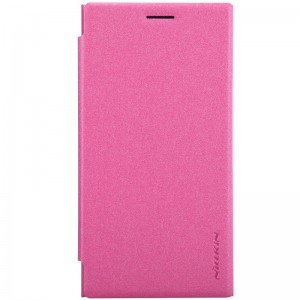 Nokia Lumia 730 / 735 - etui na telefon - Nillkin Sparkle różowe