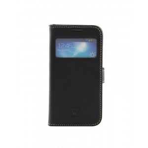 Samsung Galaxy S4 Mini - etui skórzane na telefon - Insmat czarne