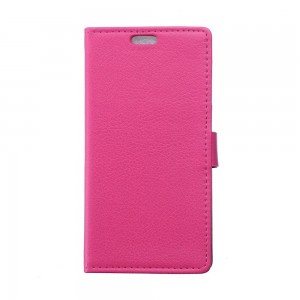 Samsung Galaxy Xcover 3 - etui na telefon i dokumenty - Litchi różowe