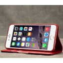 Apple iPhone 6 Plus Skórzane Etui – KLD Royale II Czerwone